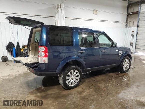 2013 Land Rover LR4 HSE with VIN SALAG2D46DA655264, listed as a Copart auction lot 47872325 with 153,026 mi miles and Salvage Title. Bid and sale history available at DreamBid. Image 3.