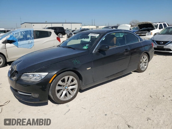 2013 BMW 3 Series 328i with VIN WBADW7C52DE731941, listed as a Copart auction lot 46520665 with 76,997 mi miles and Salvage Title. Bid and sale history available at carsss.com. Image 1.