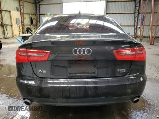 2015 Audi A6 with VIN WAUFFCFC9FN017044, listed as a Copart auction lot 51553694 with 181,733 mi miles and Salvage title. Bid and sale history available at DreamBid. Image 6.