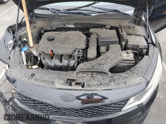 2016 Kia Optima LX with VIN 5XXGT4L36GG110448, listed as a Copart auction lot 48048215 with 145,319 mi miles and Salvage Title. Bid and sale history available at carsss.com. Image 11.