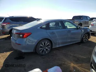 2023 Honda Civic Sedan EX with VIN 2HGFE1F76PH316225, listed as a Copart auction lot 45495465 with 0 mi miles and Non Repairable. Bid and sale history available at carsss.com. Image 3.