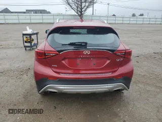 2017 Infiniti QX30 Luxury with VIN SJKCH5CR4HA035947, listed as a Copart auction lot 46508454 with 96,555 mi miles and Salvage Title. Bid and sale history available at carsss.com. Image 6.