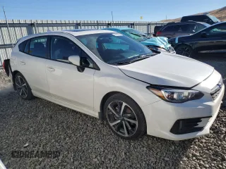 2020 Subaru Impreza Special Sports with VIN 4S3GTAM68L3712589, listed as a Copart auction lot 82433234 with 55,308 mi miles and Salvage title. Bid and sale history available at DreamBid. Image 4.