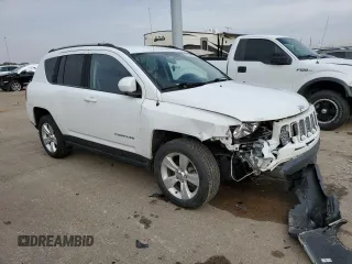 2015 Jeep Compass Latitude with VIN 1C4NJCEB1FD203480, listed as a Copart auction lot 78020304 with 94,030 mi miles and Salvage Title. Bid and sale history available at carsss.com. Image 4.