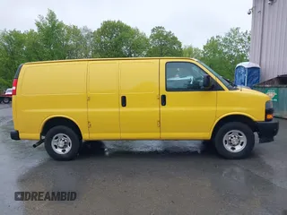 2021 Chevrolet Express Cargo with VIN 1GCWGAFP8M1175127, listed as a IAAI auction lot 42202604 with 48,768 mi miles and . Bid and sale history available at DreamBid. Image 13.