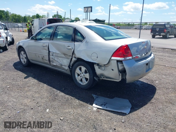 2007 Chevrolet Impala LT with VIN 2G1WT58KX79269992, listed as a IAAI auction lot 42071451 with 104,287 mi miles and . Bid and sale history available at DreamBid. Image 3.