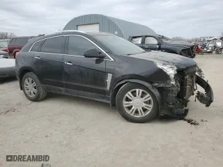 2012 Cadillac SRX Luxury Collection with VIN 3GYFNDE34CS509702, listed as a Copart auction lot 44446455 with 153,362 mi miles and Salvage Title. Bid and sale history available at carsss.com. Image 4.