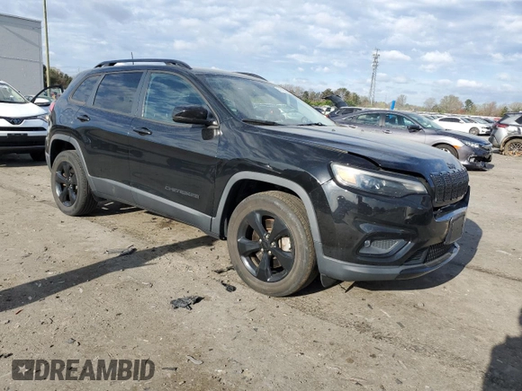 2020 Jeep Cherokee Latitude Plus with VIN 1C4PJMLB3LD590806, listed as a Copart auction lot 51116225 with 42,279 mi miles and Salvage Title. Bid and sale history available at carsss.com. Image 4.