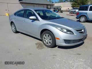 2012 Mazda 6 i Sport with VIN 1YVHZ8BH9C5M01736, listed as a IAAI auction lot 42158174 with 76,428 mi miles. Bid and sale history available at carsss.com. Image 1.