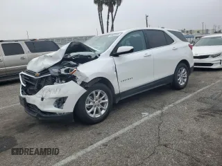 2021 Chevrolet Equinox LT with VIN 3GNAXKEV3MS131056, listed as a Copart auction lot 60832605 with 88,061 mi miles and Salvage title. Bid and sale history available at DreamBid. Image 1.