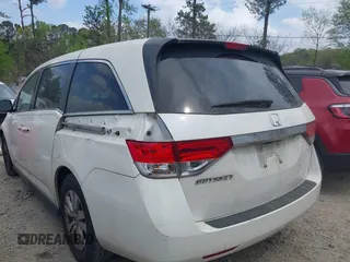 2016 Honda Odyssey EX-L with VIN 5FNRL5H68GB128552, listed as a IAAI auction lot 41947677 with 213,255 mi miles and . Bid and sale history available at DreamBid. Image 6.