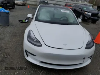 2022 Tesla Model 3 with VIN 5YJ3E1EA9NF360138, listed as a Copart auction lot 50041705 with 16,254 mi miles and Salvage Title. Bid and sale history available at carsss.com. Image 5.