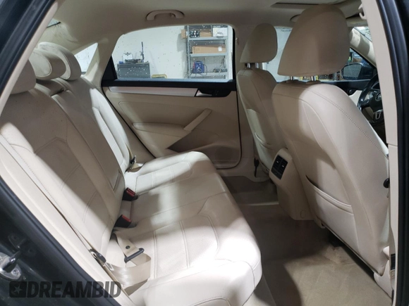 2013 Volkswagen Passat SE w/Sunroof with VIN 1VWBP7A3XDC076073, listed as a Copart auction lot 51738845 with 138,024 mi miles and Salvage Title. Bid and sale history available at carsss.com. Image 10.