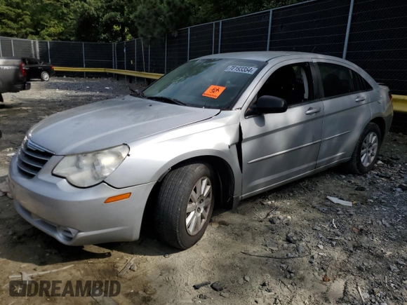 2010 Chrysler Sebring Touring with VIN 1C3CC4FBXAN191004, listed as a Copart auction lot 70193354 with 0 mi miles and Salvage Title. Bid and sale history available at carsss.com. Image 1.