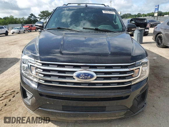 2021 Ford Expedition XLT with VIN 1FMJU1HT9MEA32186, listed as a Copart auction lot 59351615 with 109,205 mi miles and Salvage title. Bid and sale history available at DreamBid. Image 5.