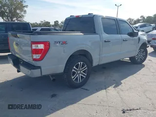 2023 Ford F-150 XL with VIN 1FTEW1C54PFB59130, listed as a IAAI auction lot 41072260 with 45,972 mi miles and . Bid and sale history available at DreamBid. Image 4.