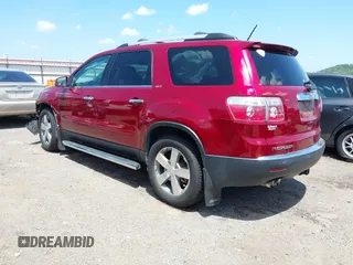 2011 GMC Acadia SLT1 with VIN 1GKKRRED7BJ286543, listed as a IAAI auction lot 42558021 with 97,963 mi miles and . Bid and sale history available at DreamBid. Image 3.