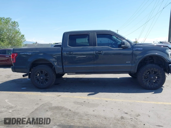 2017 Ford F-150 XL with VIN 1FTEW1EG6HFA29107, listed as a IAAI auction lot 42375043 with 58,186 mi miles and . Bid and sale history available at DreamBid. Image 13.