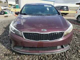 2017 Kia Forte LX with VIN 3KPFK4A70HE081673, listed as a Copart auction lot 88950605 with 0 mi miles and Salvage Title. Bid and sale history available at carsss.com. Image 5.