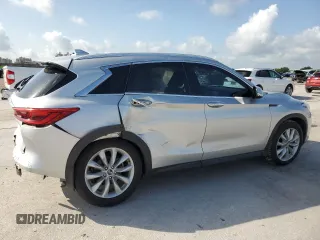 2019 Infiniti QX50 Luxe with VIN 3PCAJ5M19KF123138, listed as a Copart auction lot 61367315 with 117,826 mi miles and Salvage title. Bid and sale history available at DreamBid. Image 3.