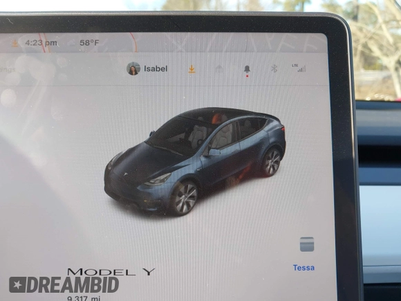 2024 Tesla Model Y с VIN 7SAYGDED7RF011175, выставлен на аукционе IAAI как лот 41366276 с пробегом 9 317 миль миль и . История ставок и продаж доступна на DreamBid. Изображение 15.