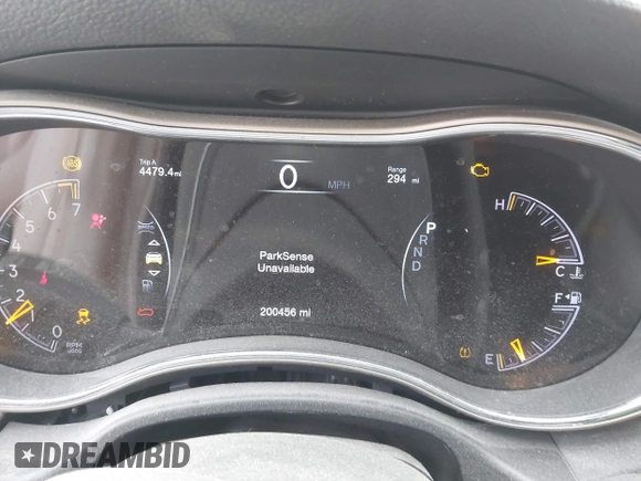 2017 Jeep Grand Cherokee Laredo with VIN 1C4RJFAG3HC742986, listed as a IAAI auction lot 41386220 with 200,456 mi miles. Bid and sale history available at carsss.com. Image 7.