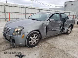 2005 Cadillac CTS with VIN 1G6DM56T950232689, listed as a Copart auction lot 41817555 with 179,852 mi miles and Salvage Title. Bid and sale history available at carsss.com. Image 1.