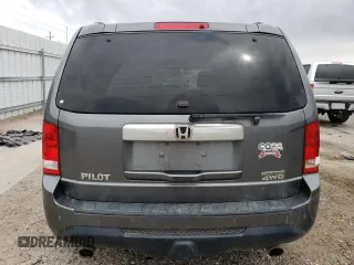 2012 Honda Pilot Touring with VIN 5FNYF4H98CB045592, listed as a Copart auction lot 51527465 with 251,806 mi miles and Salvage Title. Bid and sale history available at carsss.com. Image 6.