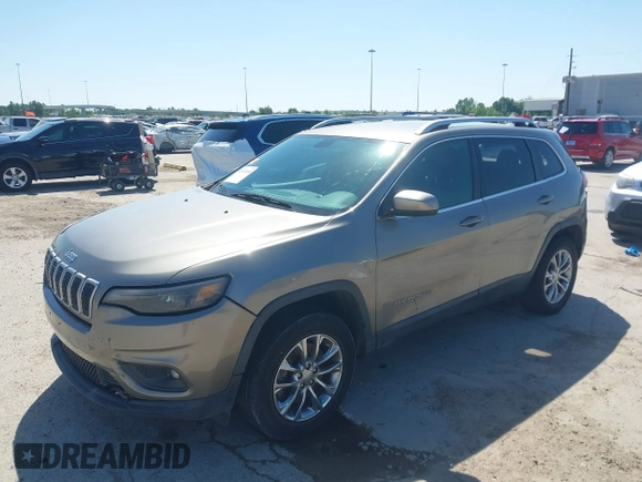 2019 Jeep Cherokee Latitude Plus with VIN 1C4PJMLBXKD233749, listed as a IAAI auction lot 41937698 with 103,988 mi miles and . Bid and sale history available at DreamBid. Image 19.