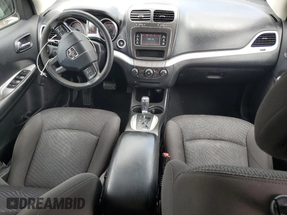 2017 Dodge Journey SXT with VIN 3C4PDCBG5HT576180, listed as a Copart auction lot 65262685 with 103,565 mi miles and Salvage title. Bid and sale history available at DreamBid. Image 8.
