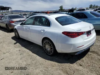 2023 Mercedes-Benz C 300 z VIN W1KAF4HB4PR095240, wystawiony jako Copart lot #49697193 z przebiegiem 404 mil mil oraz . Historia ofert i sprzedaży dostępna na DreamBid. Obrazek 2.