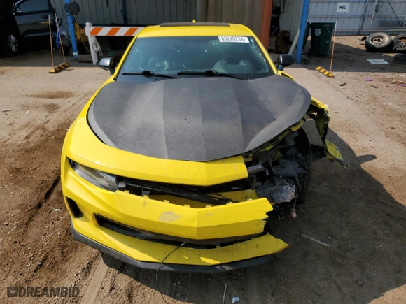 2017 Chevrolet Camaro 2LT with VIN 1G1FC1RS2H0163359, listed as a Copart auction lot 63220234 with 0 mi miles and Salvage Title. Bid and sale history available at carsss.com. Image 11.