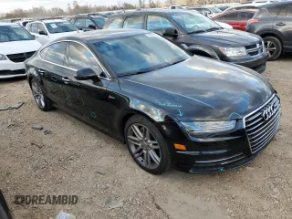 2017 Audi A7 Premium Plus with VIN WAUW2AFC4HN012420, listed as a Copart auction lot 74303173 with 84,676 mi miles. Bid and sale history available at carsss.com. Image 4.