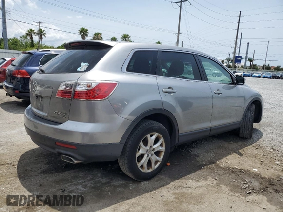 2012 Mazda CX-9 Sport with VIN JM3TB3BV4C0358070, listed as a Copart auction lot 56179335 with 206,590 mi miles and Salvage title. Bid and sale history available at DreamBid. Image 3.