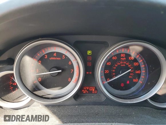 2012 Mazda 6 S Grand Touring with VIN 1YVHZ8CB2C5M18226, listed as a Copart auction lot 48585065 with 128,390 mi miles and Salvage Title. Bid and sale history available at DreamBid. Image 9.
