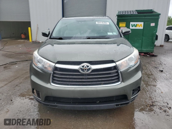2016 Toyota Highlander LE z VIN 5TDBKRFH9GS285888, wystawiony jako Copart lot #58418395 z przebiegiem 75 512 mil mil oraz Szkoda całkowita • Salvage title. Historia ofert i sprzedaży dostępna na DreamBid. Obrazek 5.