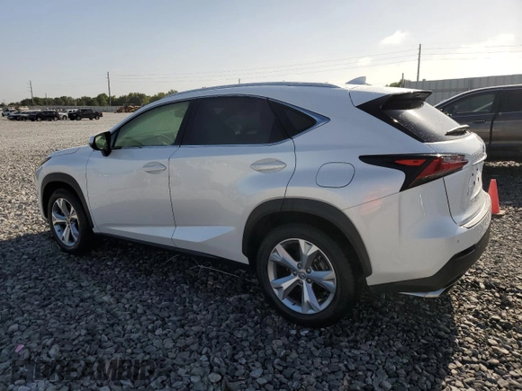 2017 Lexus NX with VIN JTJYARBZ9H2073686, listed as a Copart auction lot 52531925 with 33,349 mi miles and Non Repairable. Bid and sale history available at carsss.com. Image 2.