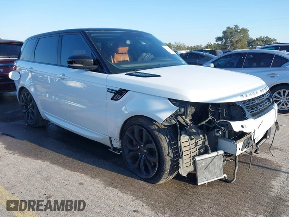 2015 Land Rover Range Rover Sport Autobiography with VIN SALWV2TF7FA600615, listed as a IAAI auction lot 41630214 with 97,853 mi miles and . Bid and sale history available at DreamBid. Image 1.