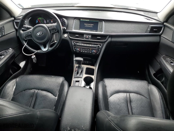 2017 Kia Optima Hybrid EX with VIN KNAGU4LE9H5012046, listed as a Copart auction lot 45362885 with 93,719 mi miles and Salvage Title. Bid and sale history available at carsss.com. Image 8.