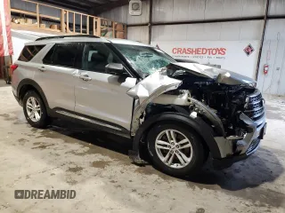 2020 Ford Explorer XLT with VIN 1FMSK8DH6LGB01388, listed as a Copart auction lot 45157325 with 34,452 mi miles and Salvage Title. Bid and sale history available at carsss.com. Image 4.