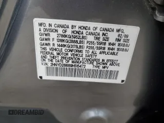 2009 Acura MDX Tech Pkg with VIN 2HNYD28689H515472, listed as a Copart auction lot 53774665 with 150,019 mi miles and Non Repairable. Bid and sale history available at carsss.com. Image 12.