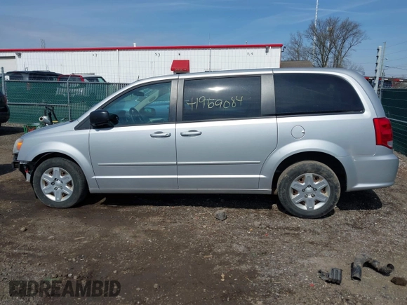 2012 Dodge Grand Caravan SE with VIN 2C4RDGBG6CR241232, listed as a IAAI auction lot 41969084 with 83,847 mi miles and . Bid and sale history available at DreamBid. Image 15.