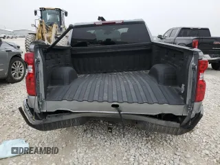 2024 Chevrolet Silverado 1500 Custom with VIN 1GCPDBEK0RZ159795, listed as a Copart auction lot 46413985 with 52,454 mi miles and Salvage Title. Bid and sale history available at DreamBid. Image 6.
