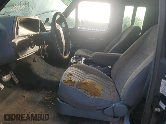 1991 Ford F-150 with VIN 1FTEX15N6MKB37563, listed as a Copart auction lot 46324765 with 35,884 mi miles and Salvage Title. Bid and sale history available at DreamBid. Image 7.