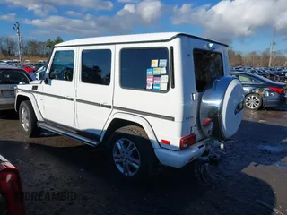 2015 Mercedes-Benz G-Class G 550 with VIN WDCYC3HFXFX241188, listed as a IAAI auction lot 41176414 with 36,000 mi miles. Bid and sale history available at carsss.com. Image 3.