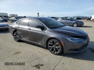 2015 Chrysler 200 S with VIN 1C3CCCBB1FN558153, listed as a Copart auction lot 49737415 with 149,115 mi miles and Salvage Title. Bid and sale history available at carsss.com. Image 4.