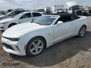 2018 Chevrolet Camaro 1LT with VIN 1G1FB3DX3J0130085, listed as a Copart auction lot 48768015 with 0 mi miles and Salvage Title. Bid and sale history available at carsss.com. Image 1.