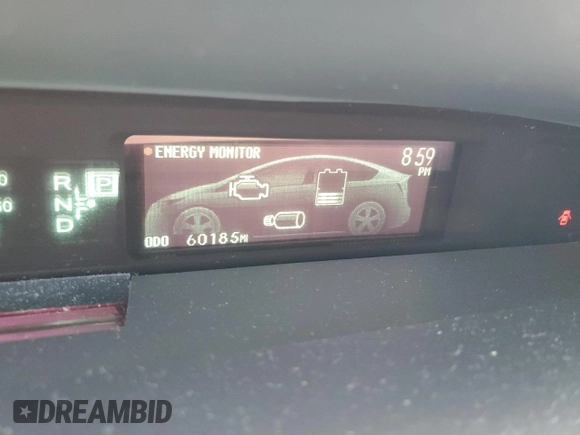 2012 Toyota Prius One z VIN JTDKN3DU5C5491777, wystawiony jako Copart lot #57801505 z przebiegiem 60 185 mil mil oraz Szkoda całkowita • Salvage title. Historia ofert i sprzedaży dostępna na DreamBid. Obrazek 9.