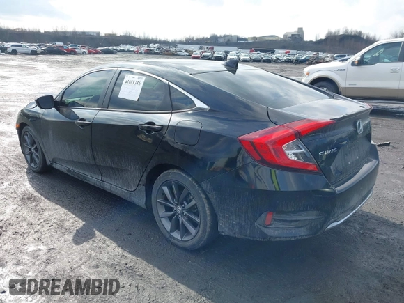 2021 Honda Civic Sedan EX with VIN 2HGFC1F35MH704643, listed as a IAAI auction lot 41688316 with 32,116 mi miles. Bid and sale history available at carsss.com. Image 3.