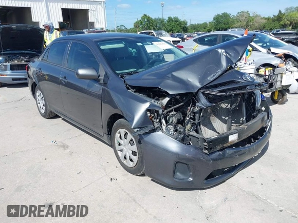 2012 Toyota Corolla L with VIN 2T1BU4EEXCC899405, listed as a IAAI auction lot 41946421 with 24,834 mi miles. Bid and sale history available at carsss.com. Image 1.
